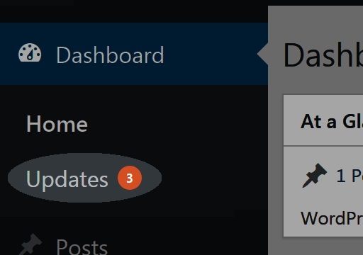 WordPress Updates Notification